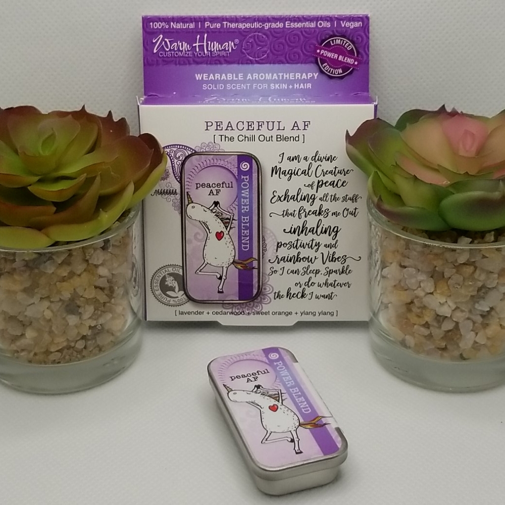 Warm Human Peaceful AF Wearable Aromatherapy